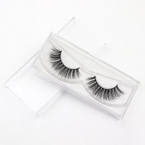 Wholesale 1 pairs Reusable 100% handmade Silk hair False eyelashes Private Logo real multilayer Mink Lashes Extension