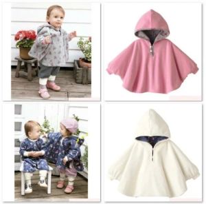 Coats Baby Coats Girl's Smocks Outerwear Fleece cloak Jumpers mantle Children's Poncho 1pcs/lot Cape