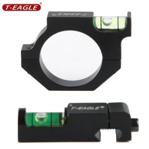 Accessories TEAGLE Metal Bubble Level Set for 25.4mm/30mm Tube Rifle Scope Mount Holder Tactical Optics Sight Riflescope Ring