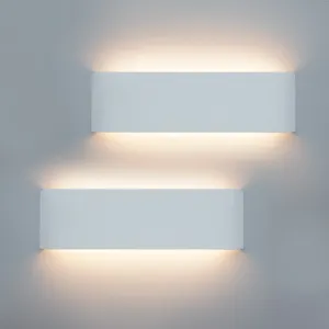 Lâmpada de parede LED moderna luz interna de 12w decoração de casa quente quarto quarto de decoração iluminação