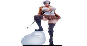 HDGEテクニカルスタチュー刑務所学校シラキセクシーガールアクションフィギュアPVCアクションフィギュアトイ25cmフィギュアモデル玩具人形ギフトQ3464467