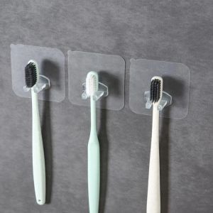 ヘッド2/4PCS歯ブラシホルダー自動歯磨き粉ディスペンサーパンチフリーブラケット保管歯ブラシラックバスルームアクセサリー