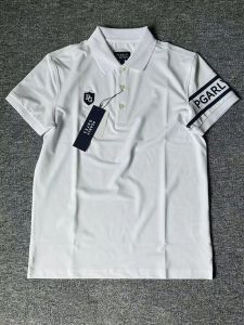 Kulaklık/Kulaklık Golf 2023 Yeni Yaz Erkekler Kısa Kollu Tshirt Sıradan Gevşek 3008