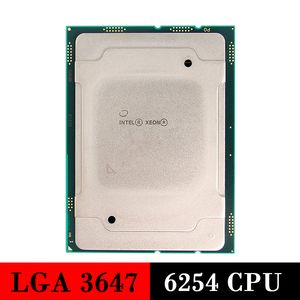Processador de servidor usado Intel Xeon Gold 6254 CPU LGA 3647 CPU6254 LGA3647