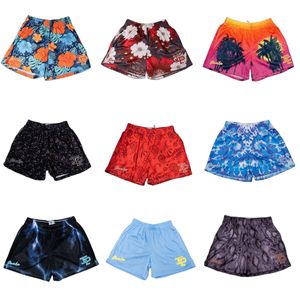 Inaka Power Shorts GYM Workout Mesh Double Layer Embroidery Basketball Shorts summer swim short pant quick-dry short for men
