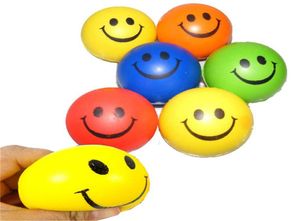 New Fashion 12Pcs/Set Diameter 7cm Face Print Sponge Foam Ball Squeeze Stress Ball Relief Toy Hand Wrist Exercise Rubber Toy Balls6050613