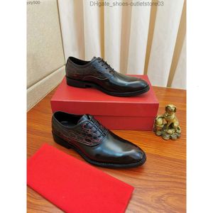 Feragamo Ferra Derby Shoes Business Casual Leather Shoes обувь ручной работы высококачественная импортная кожа кожа много стиля мужская кожаная обувь знаменитая дизайнерская обувь p67l