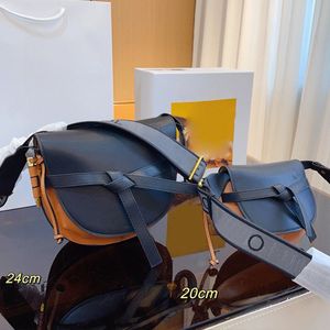 Top Bow Vintage saddle bags Womans Shoulder bag Halloween Luxury handbag Designer bag tote bag Woman bag Leather Crossbody bags wallet message bag