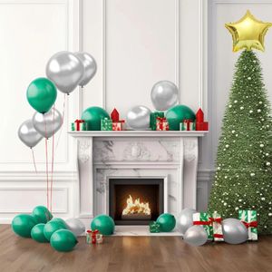 Decorazione per feste 33 x (multi) set da 18 pollici di alluminio rosso per palloncini a palloncini da palloncini Mylar