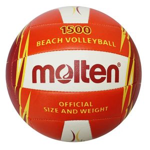 Original geschmolzener Volleyball für Männer /Frauen im Freien im Freien Voleyball Beach Voley Ball V5B1500-CO /oder PU Soft Leder Volei Pelota 240422