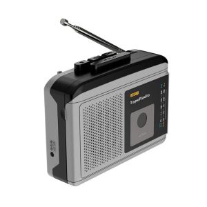 Player Portable AM FM Radio Music Cassette Tape Player