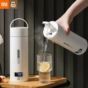 Kontroll Xiaomi Electric Kettles Portable Boil Water Cup Tea Coffee Kettle Travel Thermo Stewable Keep Warm Smart Temperatur Control