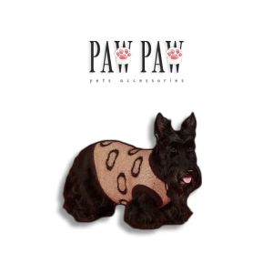 Sweaters Pawpaw Tasarımcı Köpek Kazak Yüksek Sınıf Evcil Hayvan Giyim Moda Schnauzer Oyuncak Kaniş Bichon Yorkshire Fransız Buldog West Highland