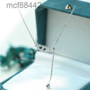 925 Sterling Silver Prendant Netlaces Women INS Cool Design Conlarbone Chain