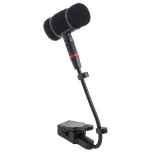 Tillbehör Höjd Saxofon Mic Clip Holder Bred kompatibilitet för Live Streaming Music Making Voice Record Singing Records