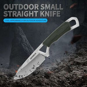 EDC Portable Pocket Knife, Outdoor Multi-purpose Straight Knife, Suitable for Fruit Knife and Steak Knife, Self-defense Knife