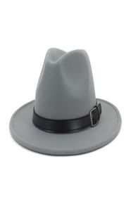 Nowy amerykański retro brytyjski Jazz Top Hat Wool Feel Hat Soft Top Suncreen Temperament Whatle Dostosowanie 6814229