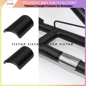 Luci Protettore per Brompton Triangolo di Accessori per parti di bici pieghevole in titanio Superlight 5.5G