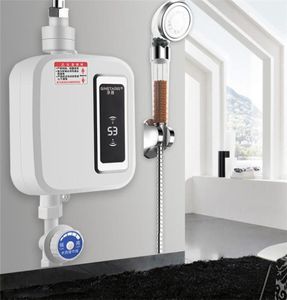 220 V Warmwasserbereiter Badezimmer Küche Instant Elektrisch Warmwasserbereiter Taptemperaturanzeige Wasserhahn Dusch