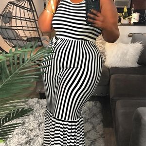 LW Plus Size Striped BodyCon Cami Dress Summer Sleeveless Dress Womens Tank Top BodyCon Mini Club Dress Dresses Maxi Dress 240423