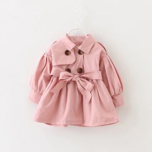 Casacos Novo outono Inverno bebê meninas roupas Criança de roupas para fora da roupa de roupas infantil infantil casaco de algodão quente moletons estampados para menino menina