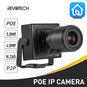 Lente poe h.265 5mp 1616p /1080p 622mm câmera IP 4MP Mini tipo zoom zoom Len Segurança interna P2P CCTV System Videoveillance Cam