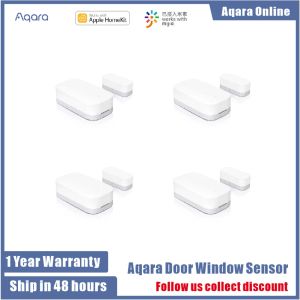 Control Aqara Door Window Sensor Zigbee Wireless Connection Smart Mini door sensor Work With Xiaomi sensor homekit Mi home App control