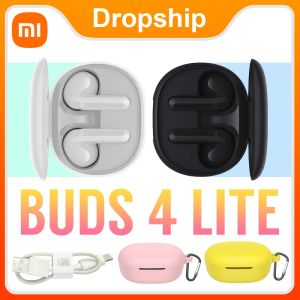 イヤホンXiaomi Redmi Buds 4 Lite Global Edition True Wireless Headphones Bluetooth Earphones Musci Headsetファッションライトウェイトイヤホン