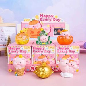 Box cieca 2023 Pig Blind Box Issess Bag Caja Ciega Blind Borse Toys Anime Pig Figure Toy Happy ogni giorno Gift Christmas Y240422