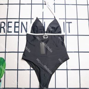 Plaj biquini tasarım baskı mayo kadınlar seyahat tatil bikini tasarımcı giyim mektubu mayo