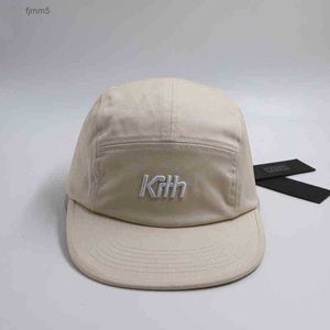 Kith 5 Panel Camp Cap Verstellbare Baseball -Kappe Snapback Hip Hop Trucker Caps für Männer Frauen Dad Hut lässig Sonnenvisor Outdoor 2021GC9VCategory