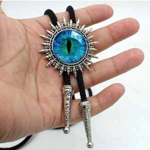 CLIPS BOLO0019 NOWOŚĆ DOŚWIADCZENIA Dragon Eye Cowboy Bolo Tie