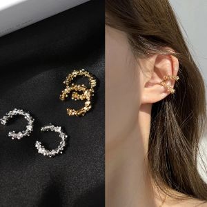 Ohrringe Mode Ohrmanschetten ohne durchdringende Ohrclip -Ohrringe nicht mildere falsche Knorpelohrringe für Frauen Schmuck 2024 Geschenke Korea Neu