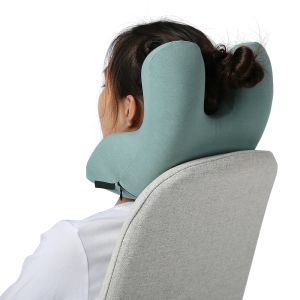Apoio ao pescoço de travesseiro Resto para o almoço do almoço Ortopédico Mesa de estudante Sleeping Memory Foam Nap travesseiro para apoio de cabeça de viagem