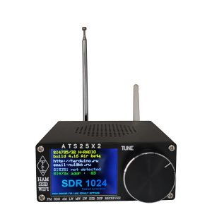 Radyo Yeni ATS25X2 RDS Firmwa 4.1x/5.3b Ağ WiFi Yapılandırması DSP Alıcı ATS25 ATS25X2