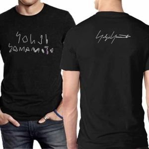 Magliette magliette due lati yamamoto tee new uomini tshirt size da una maglietta da uomo fredda da 3xl maglietta maschile marca maschio maschi