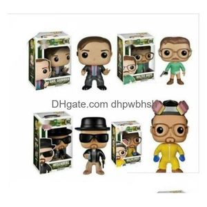 Toy Christmas China Breaking Bad Bad Heisenberg Vinil Ação Figura Modelo de Coleta com Box for Baby Kids Doll8964566 Drop Delt to Dh5mr