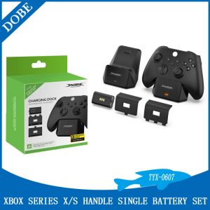 Laddare laddningsbart batteripaket med omslag för Series X/S -spelkontroller Dockningsstation för Series Wireless Controller