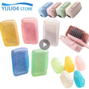 Heads Portable Toothbrush Head Protective Cover Dustproof Head Cover Protector Toothbrush Head Protective Cases For Travel Camping