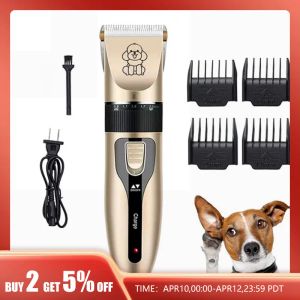 Clippers Portable Pet Saç Çıkartma Chipper Tımarlama Elektrikli Su Geçirmez Tıraş Alın