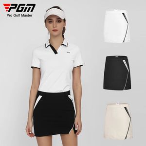 PGM Women Golf Salia curta Senhoras Divisão Anti-luz Lápis Mulheres Skort Quick Dry com shorts internos Esportes ao ar livre Culottes 240422