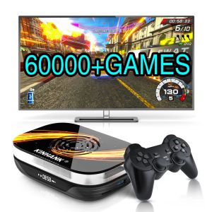 Konsollar Süper Konsol X3 Plus TV Video Oyunu Konsolu Android Kutusu Bir Destekte PS1/PSP/SS/DC/N64 Emülatörleri 60.000 Oyuna Kadar