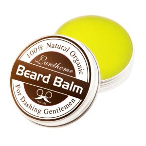 Shampoo&Conditioner Man Beard Balm Natural Conditioner Beeswax Moisturizing Smoothing Effective Promte Beard Growth Beard Care Hair Product Series
