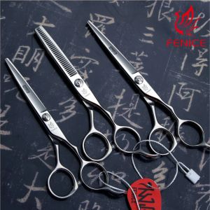 Schere Fenice Professionelle Haarschnitte Ausdünnung Schere beste Friseurschere, rechte Handschere Schere Set Set