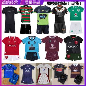 Uomini maglia di tutti i neri Rabbit Irlanda Galles Malu Melbourne England Mustang Scozia dei bambini Oliva