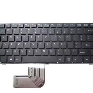 Tastiera per laptop all'ingrosso per jumper per ezbook x4 Pride-K2790 343000075 14 pollici Stati Uniti Black Empty 2 Negle