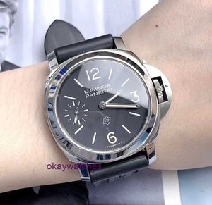 Pannerai Watch المصمم الفاخر PAM00318 MANUAL MACHINERY 44MM