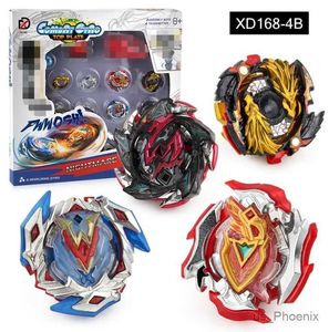 4d Beyblades B-X Toupie Patlama Beyblade Finning TOP XD168-4C GRIP 4D Launcher Arena Metal Fight Battle Fusion Classic Toys