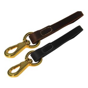 Leashes 30/50cm x 2cm Wide Real Leather Traffic Lead for Large Dogs Heavy Duty Genuine Short Leather Leash for Large Pet Dog Black Brown