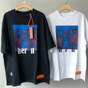 Trendy Heron Aynı Erkekler Tişörtler Kadın Erkek Çok renkli yaz Pamuk Klasik Görüntü Baskı Kısa Kollu T-Shirt Modeli Tee Mens Heron T-Shirt Giyim Büyük Boyut